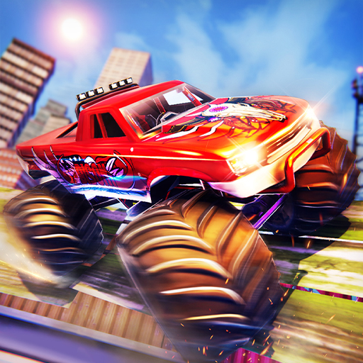 Mega Truck Rooftop Stunt Games Mod